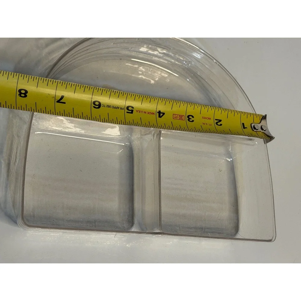 VTG Longaberger Basket Protector Clear Collector Harmony #1 Top Divided 43362‎